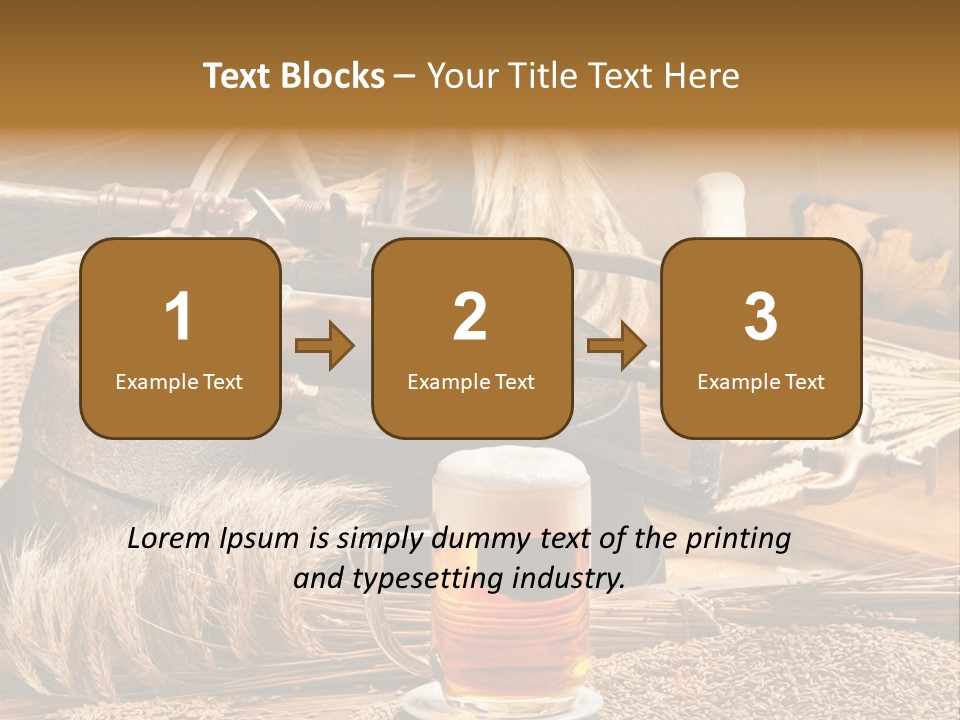 Felly Wheel Malt PowerPoint Template