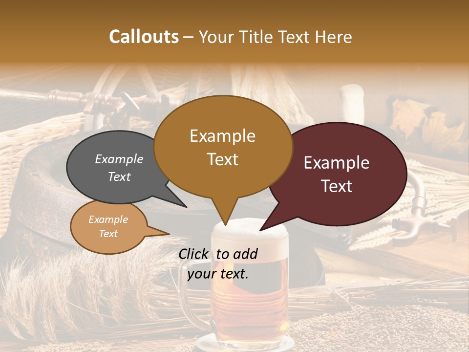 Felly Wheel Malt PowerPoint Template