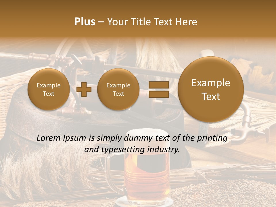 Felly Wheel Malt PowerPoint Template