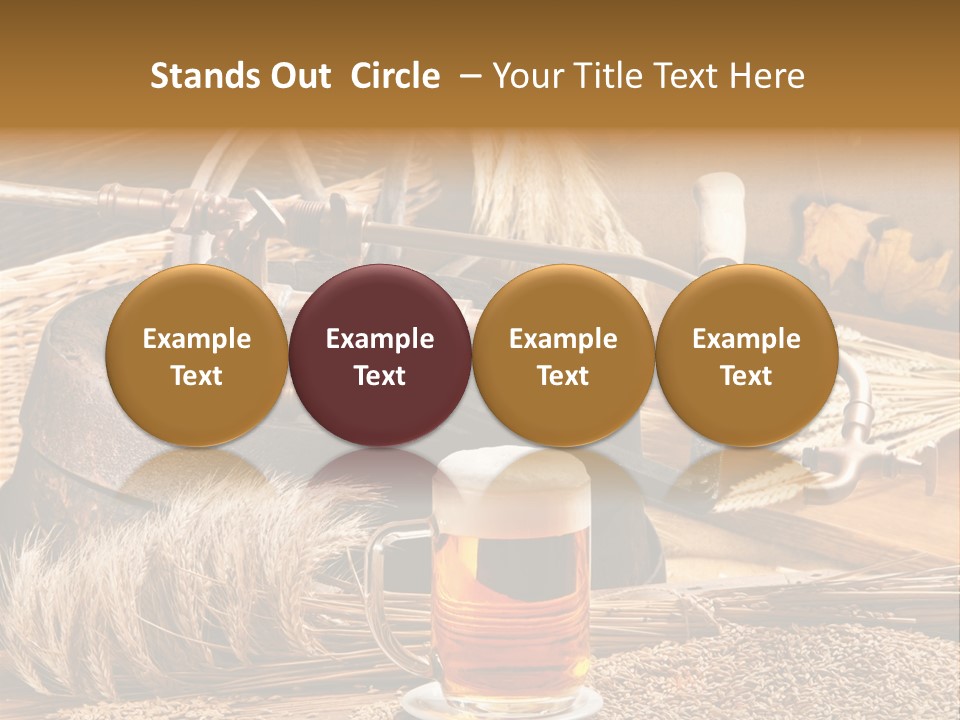 Felly Wheel Malt PowerPoint Template