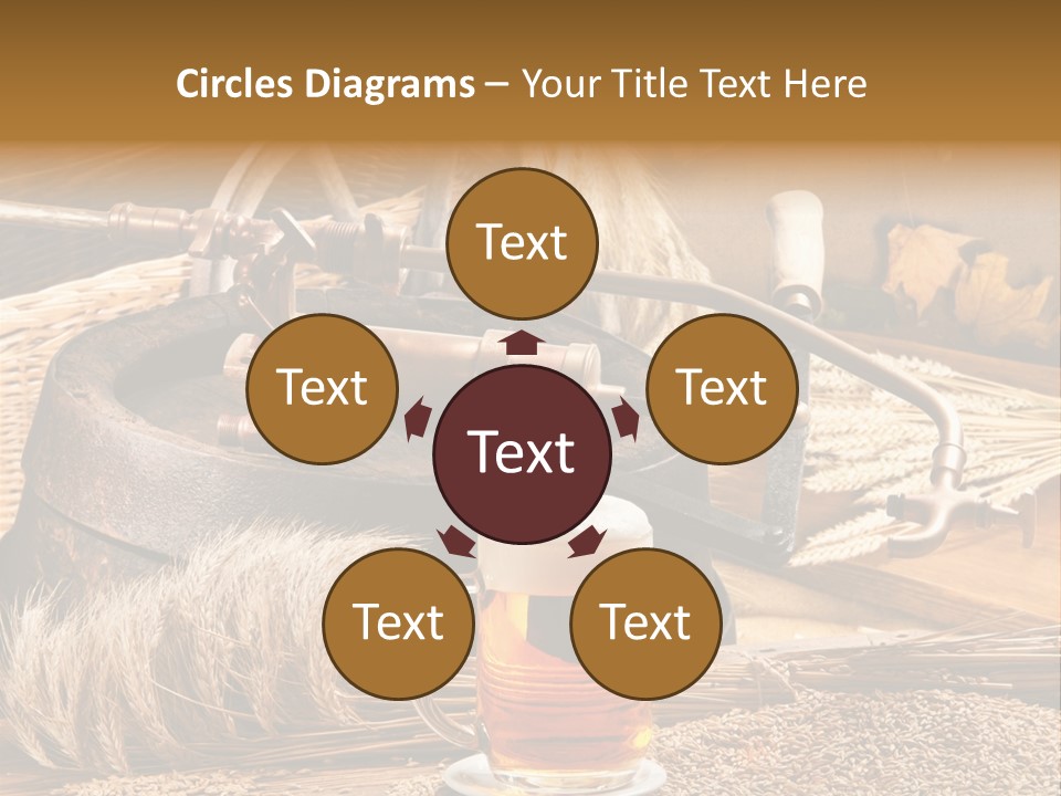 Felly Wheel Malt PowerPoint Template