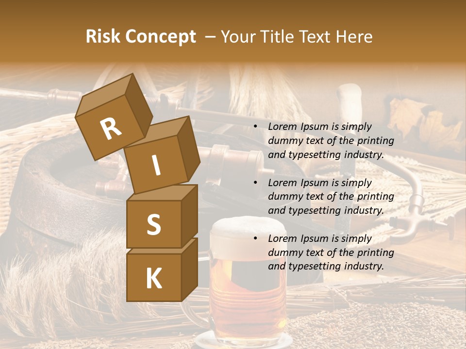 Felly Wheel Malt PowerPoint Template