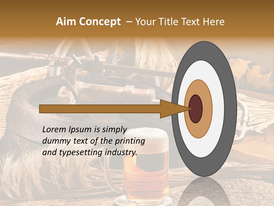 Felly Wheel Malt PowerPoint Template