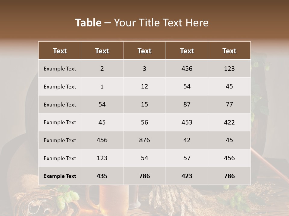 Old Cereal Vintage PowerPoint Template