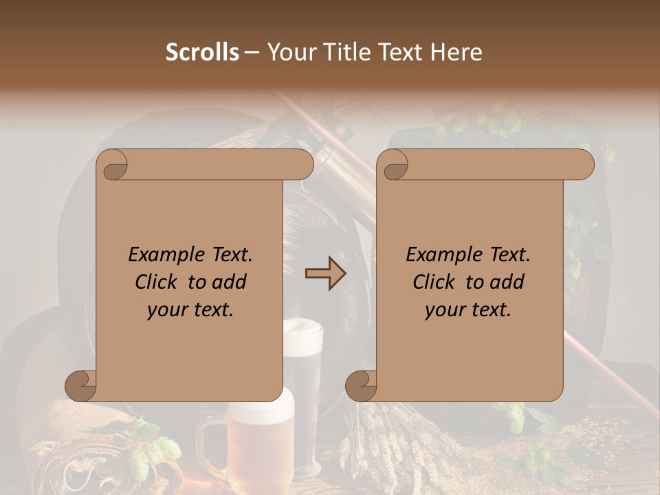 Old Cereal Vintage PowerPoint Template