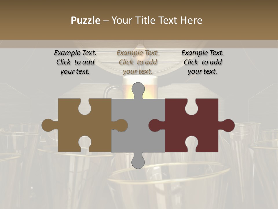 Closeup Legno Freddo PowerPoint Template