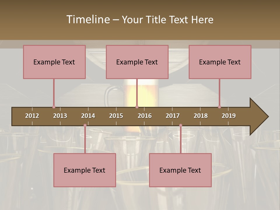 Closeup Legno Freddo PowerPoint Template