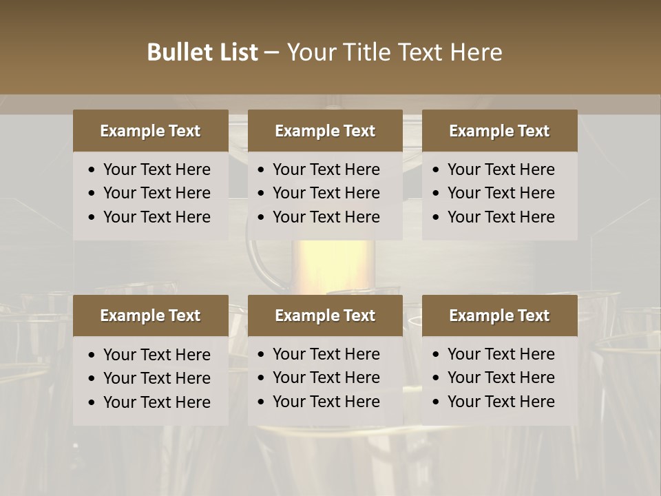 Closeup Legno Freddo PowerPoint Template