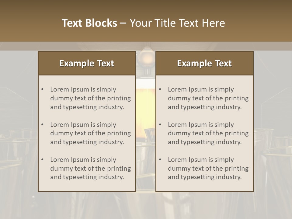 Closeup Legno Freddo PowerPoint Template
