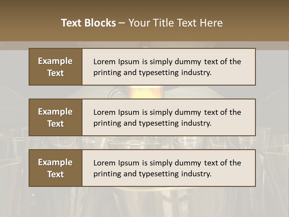 Closeup Legno Freddo PowerPoint Template