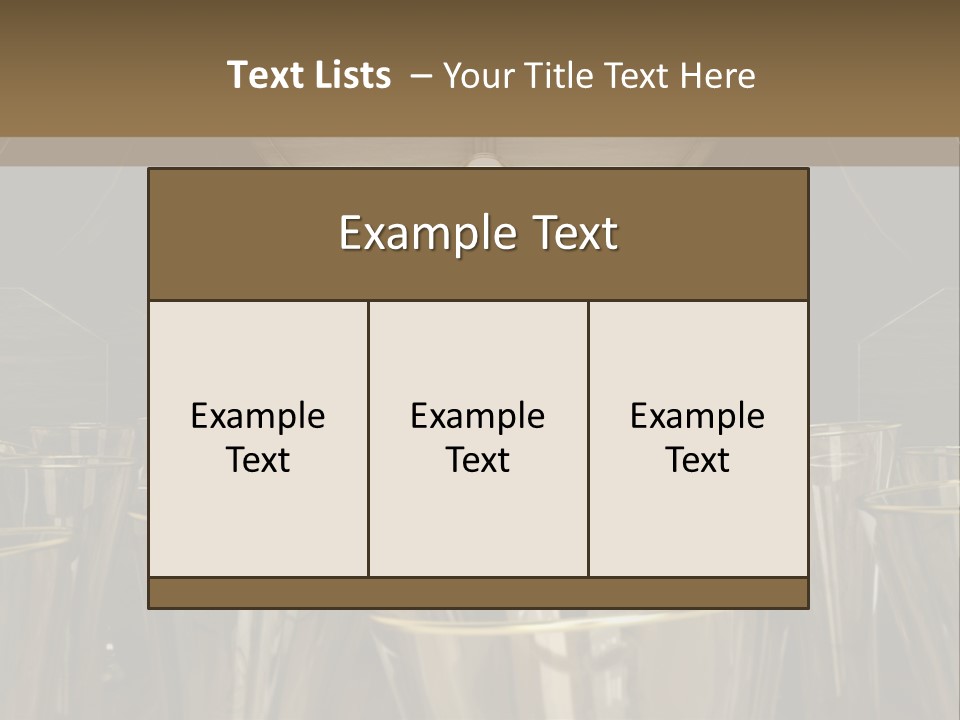 Closeup Legno Freddo PowerPoint Template