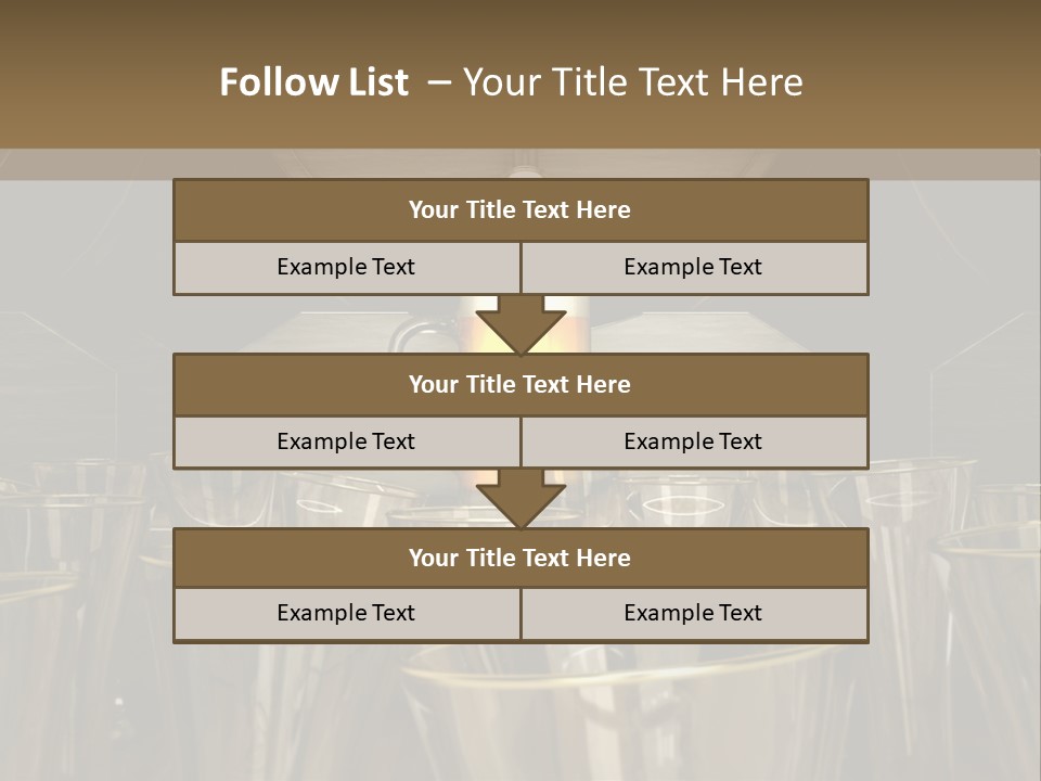 Closeup Legno Freddo PowerPoint Template