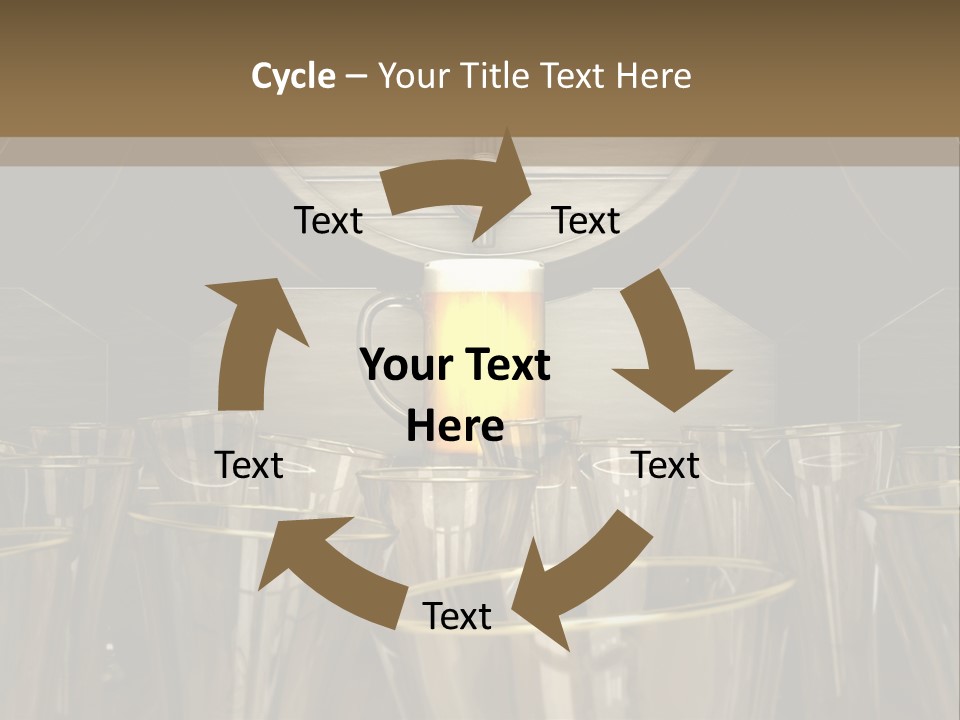 Closeup Legno Freddo PowerPoint Template