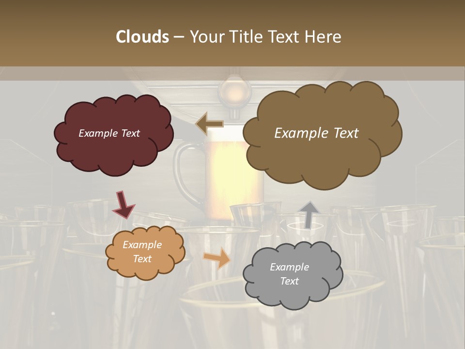 Closeup Legno Freddo PowerPoint Template