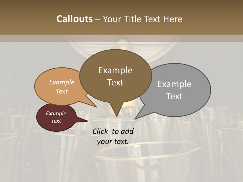Closeup Legno Freddo PowerPoint Template