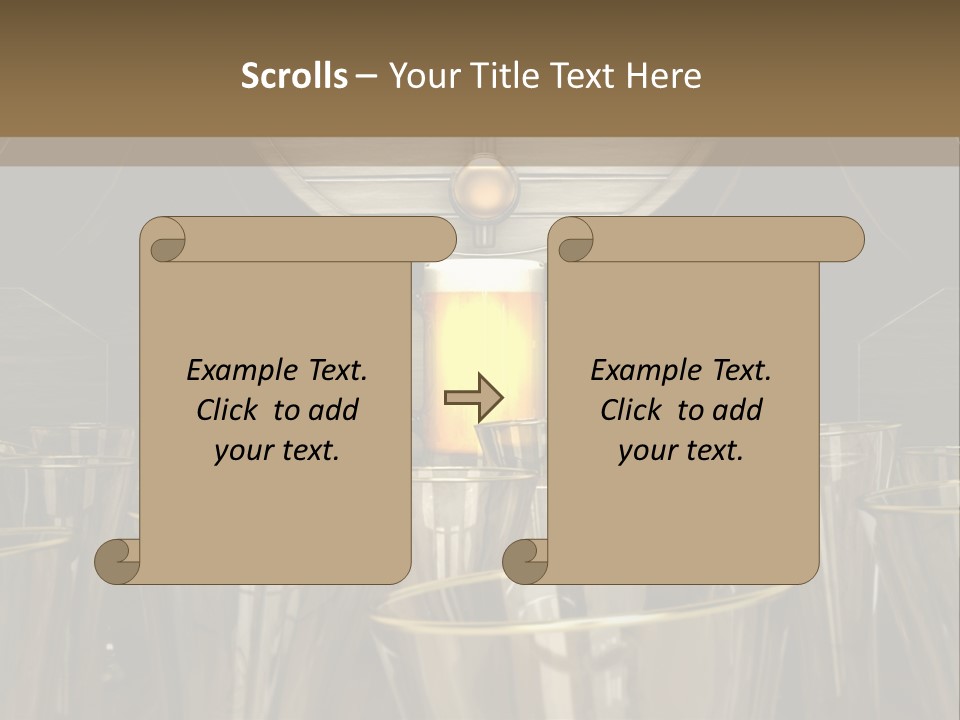 Closeup Legno Freddo PowerPoint Template