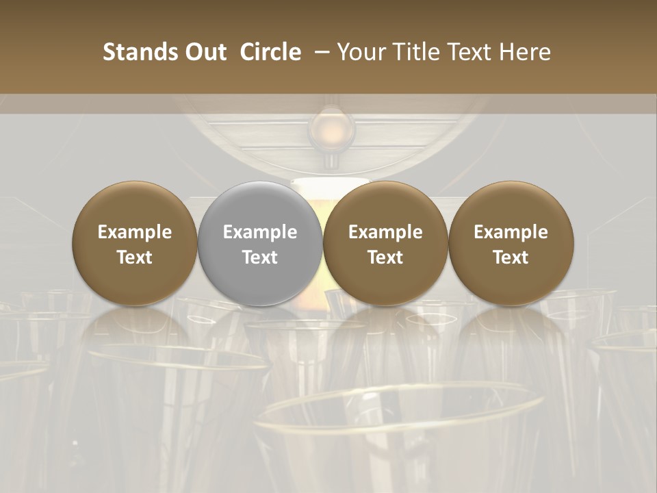 Closeup Legno Freddo PowerPoint Template