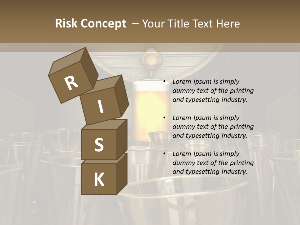 Closeup Legno Freddo PowerPoint Template