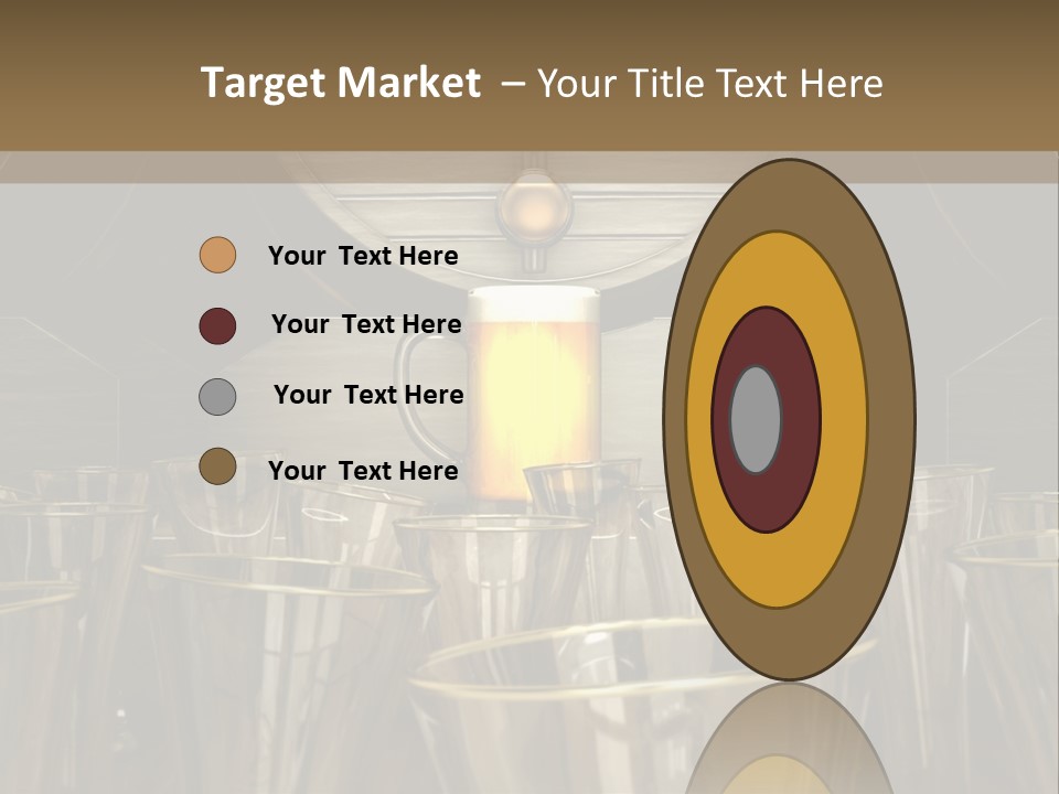 Closeup Legno Freddo PowerPoint Template