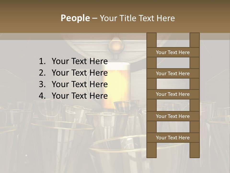 Closeup Legno Freddo PowerPoint Template