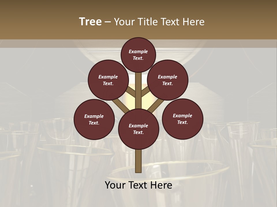 Closeup Legno Freddo PowerPoint Template