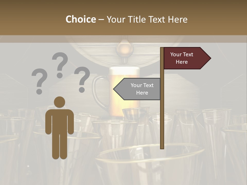 Closeup Legno Freddo PowerPoint Template