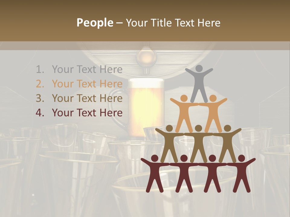 Closeup Legno Freddo PowerPoint Template