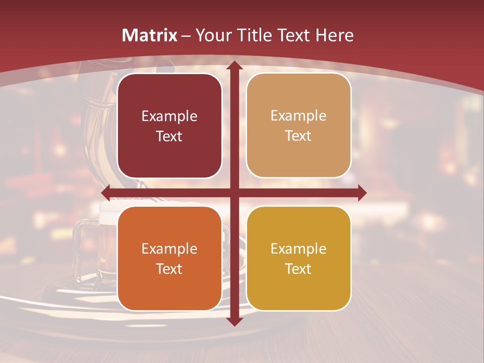 Bicchiere Cantina Assortimento PowerPoint Template