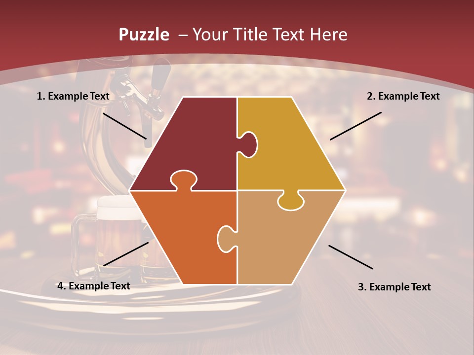 Bicchiere Cantina Assortimento PowerPoint Template