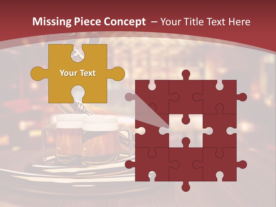 Bicchiere Cantina Assortimento PowerPoint Template