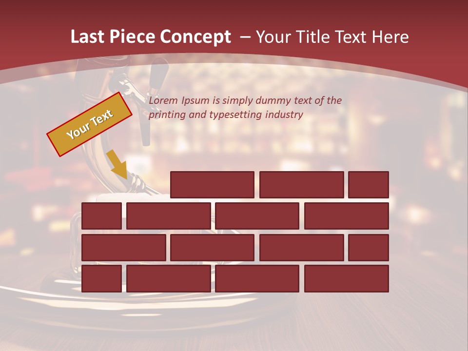 Bicchiere Cantina Assortimento PowerPoint Template