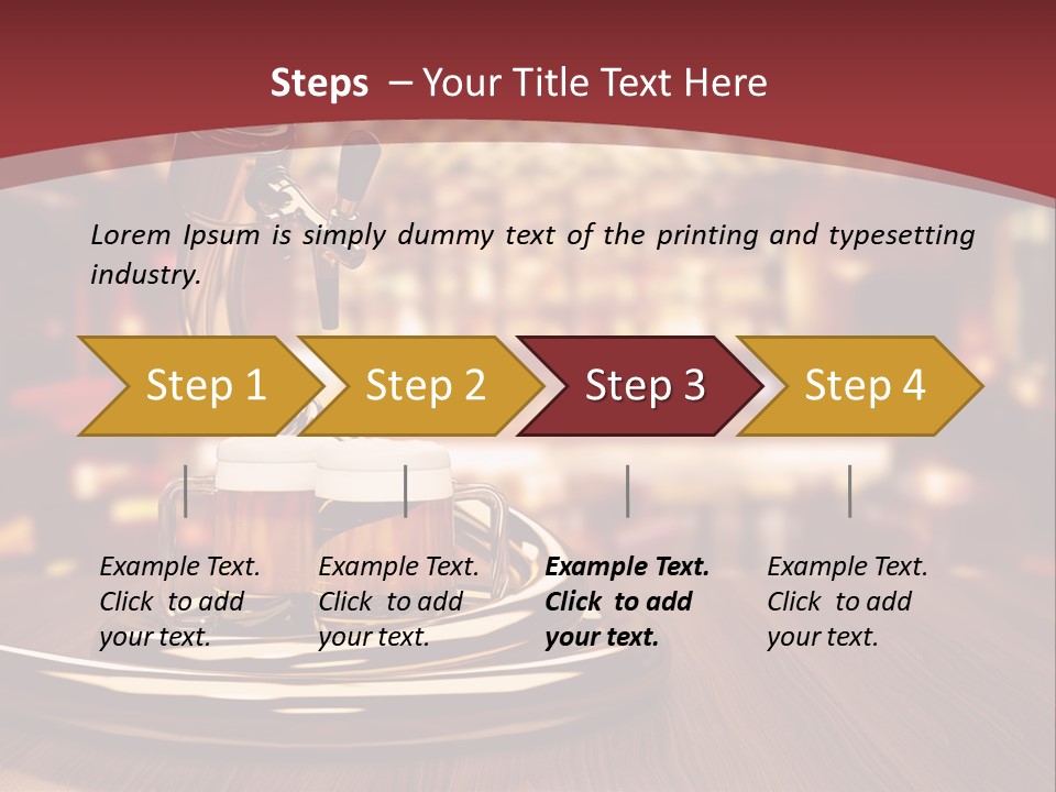 Bicchiere Cantina Assortimento PowerPoint Template