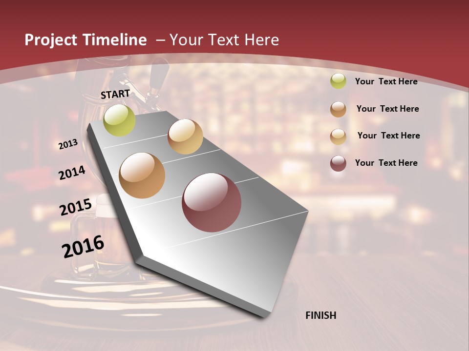 Bicchiere Cantina Assortimento PowerPoint Template