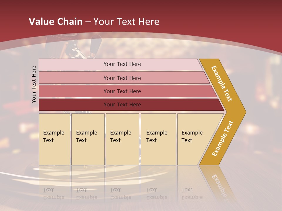Bicchiere Cantina Assortimento PowerPoint Template