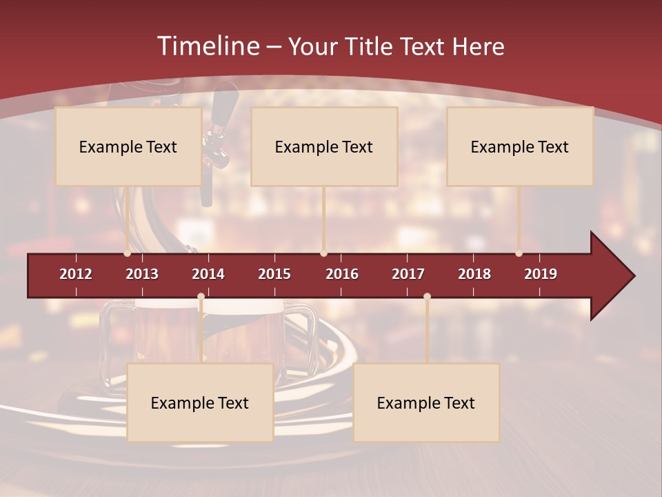 Bicchiere Cantina Assortimento PowerPoint Template