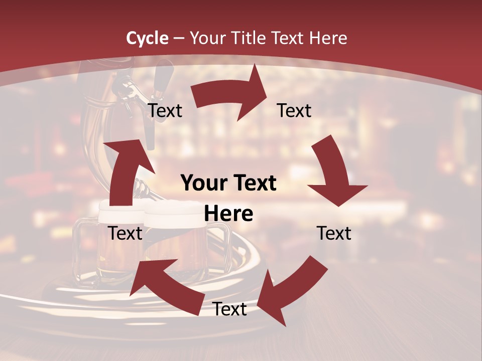 Bicchiere Cantina Assortimento PowerPoint Template