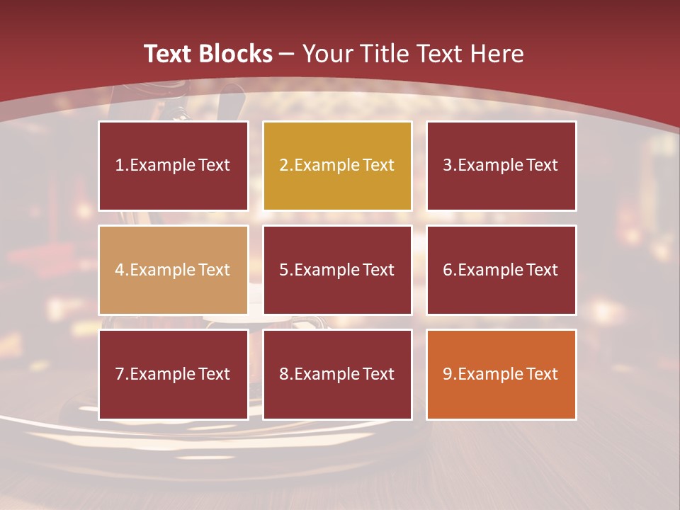 Bicchiere Cantina Assortimento PowerPoint Template