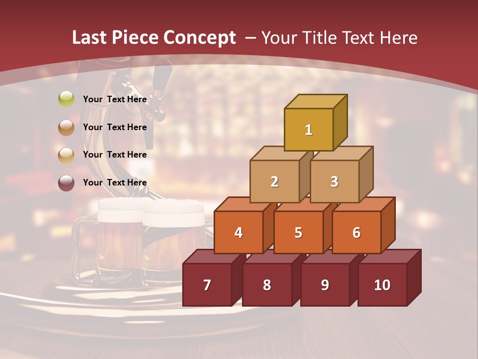 Bicchiere Cantina Assortimento PowerPoint Template
