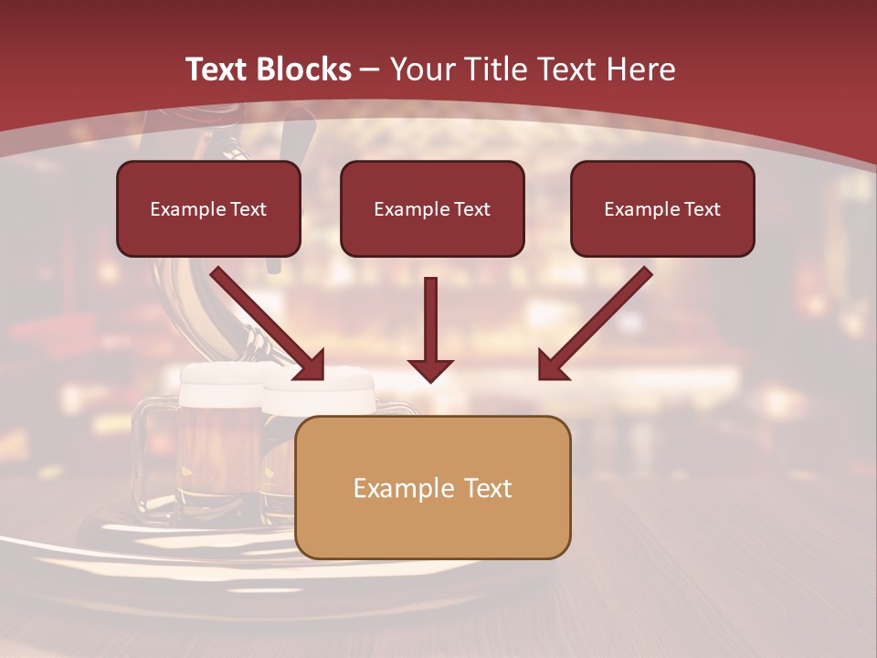 Bicchiere Cantina Assortimento PowerPoint Template