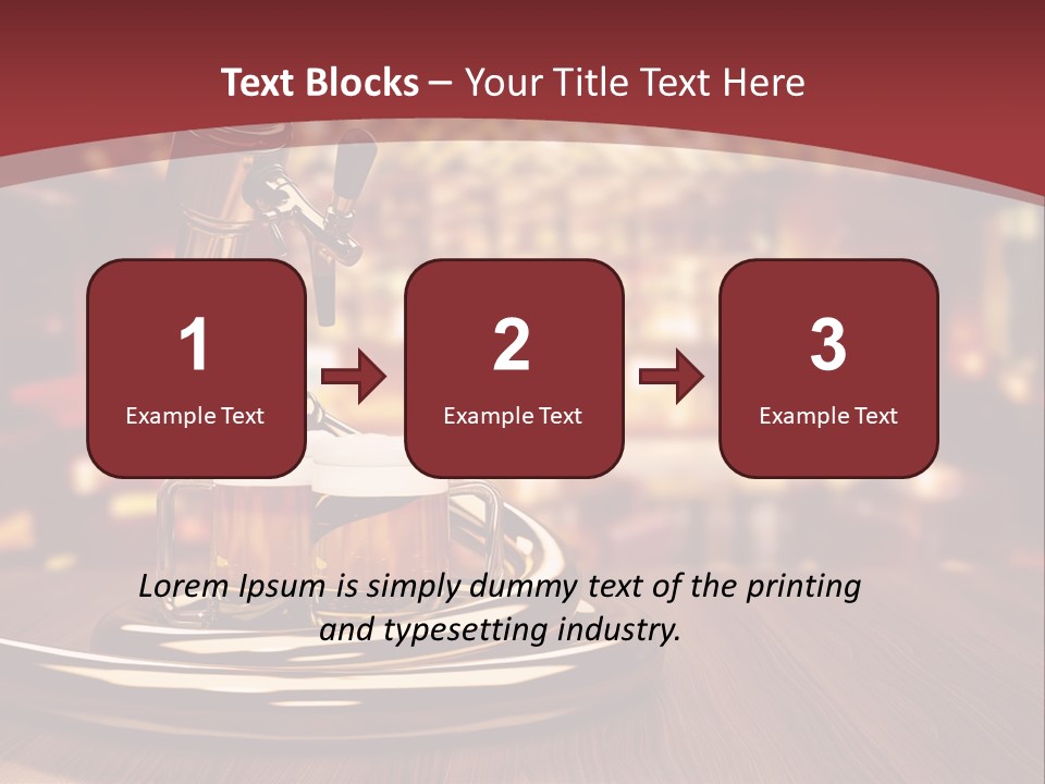 Bicchiere Cantina Assortimento PowerPoint Template