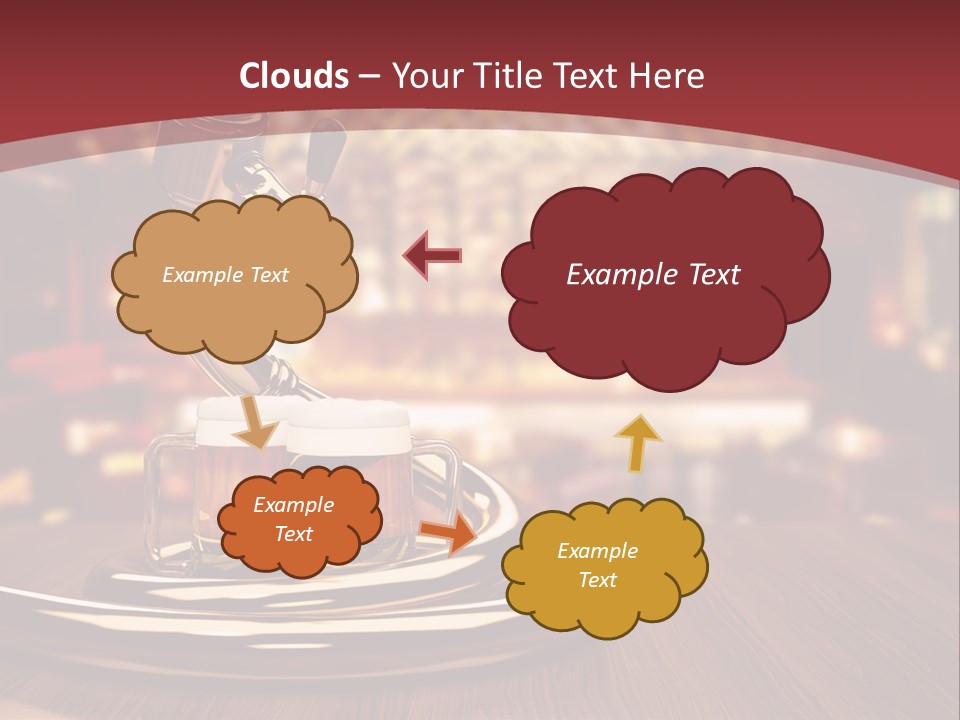 Bicchiere Cantina Assortimento PowerPoint Template