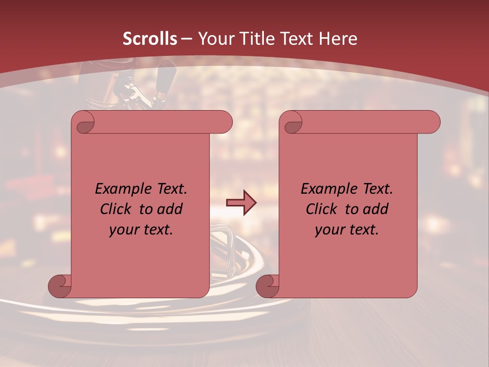 Bicchiere Cantina Assortimento PowerPoint Template