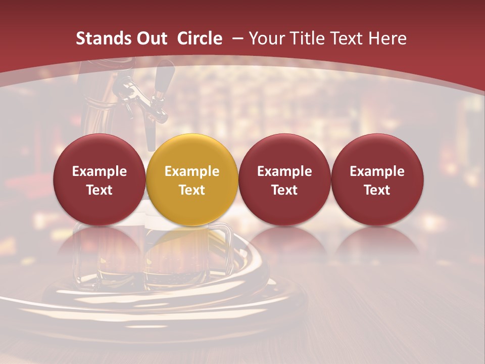 Bicchiere Cantina Assortimento PowerPoint Template