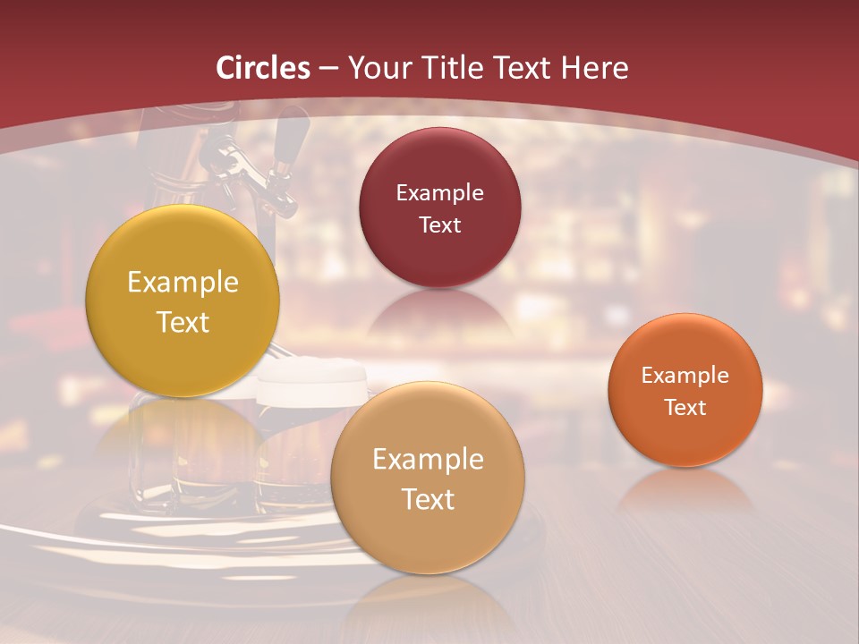 Bicchiere Cantina Assortimento PowerPoint Template