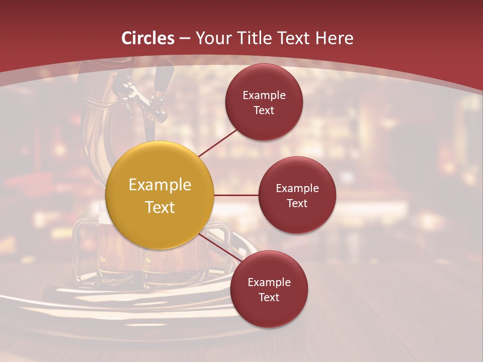 Bicchiere Cantina Assortimento PowerPoint Template