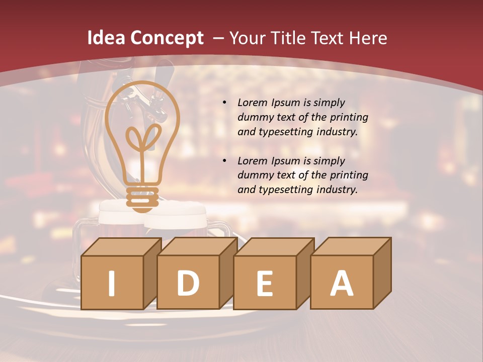 Bicchiere Cantina Assortimento PowerPoint Template