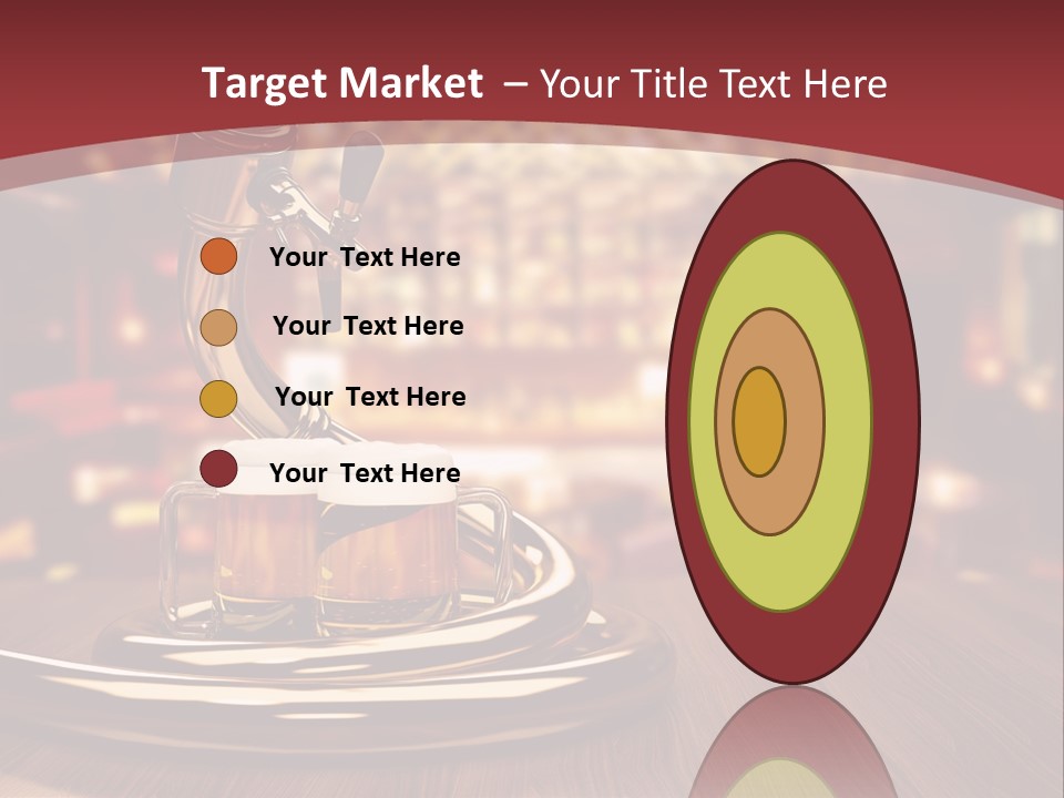 Bicchiere Cantina Assortimento PowerPoint Template