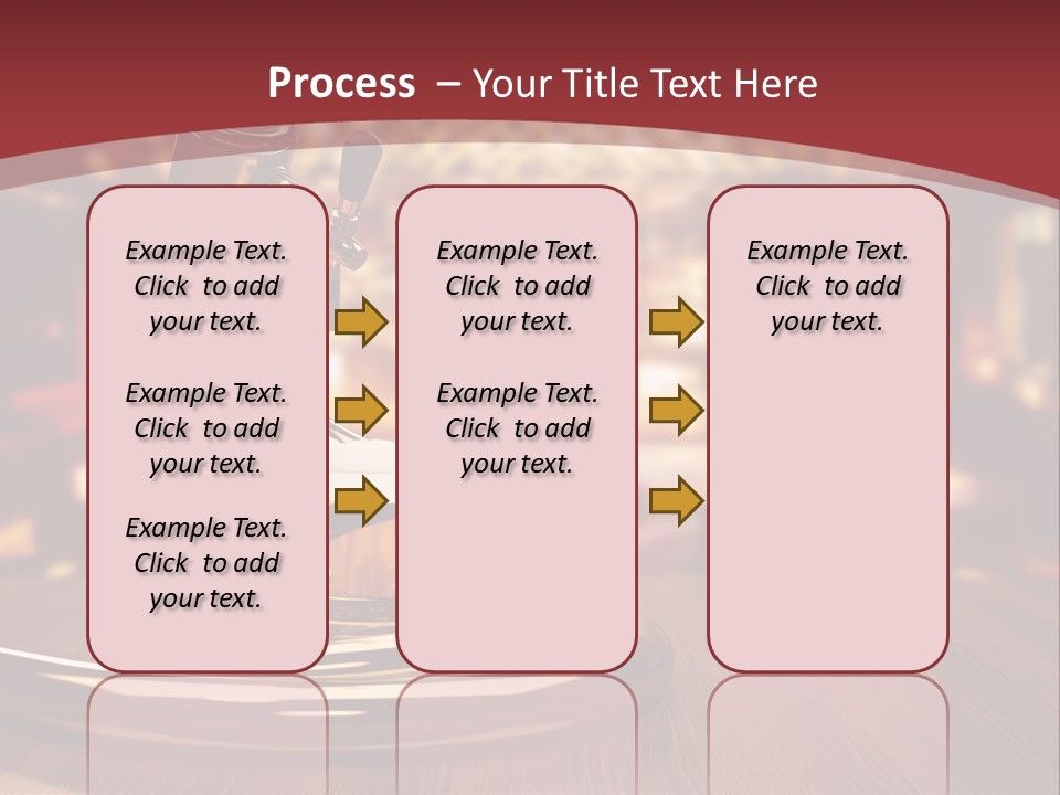 Bicchiere Cantina Assortimento PowerPoint Template