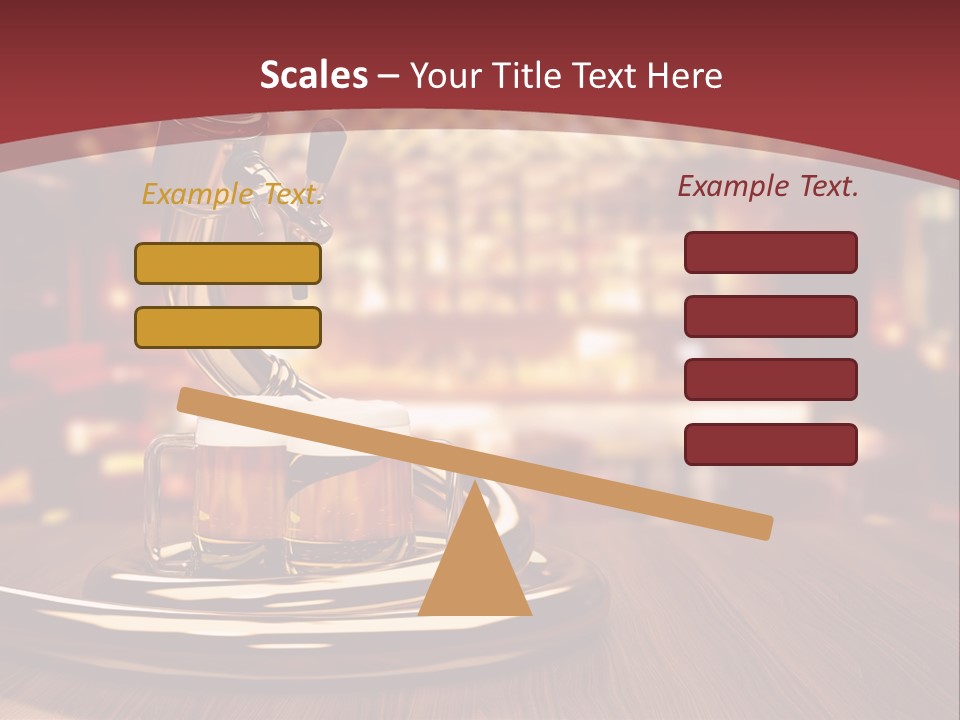 Bicchiere Cantina Assortimento PowerPoint Template