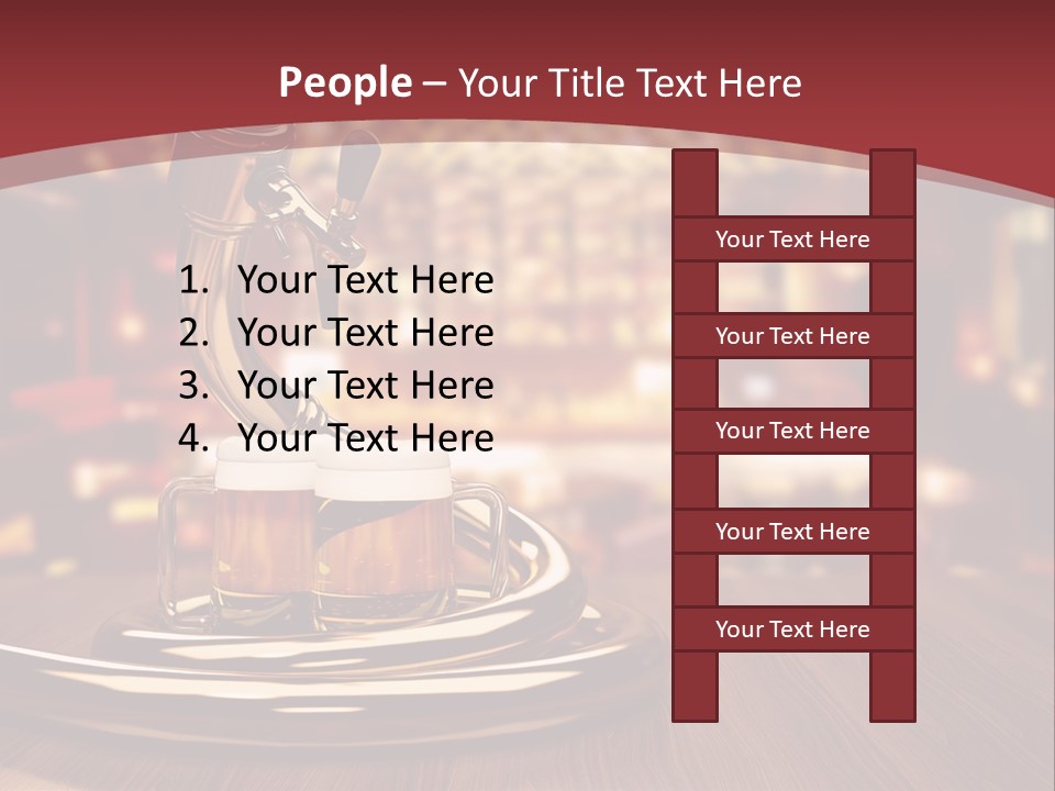Bicchiere Cantina Assortimento PowerPoint Template